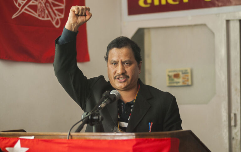 Netra-Bikram-chand-Biplap-general-secretary-of-CPN-UML-Maoist