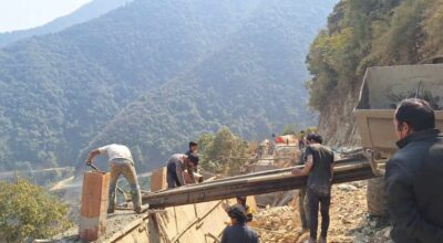 kulekhani-hetauda-road-construction