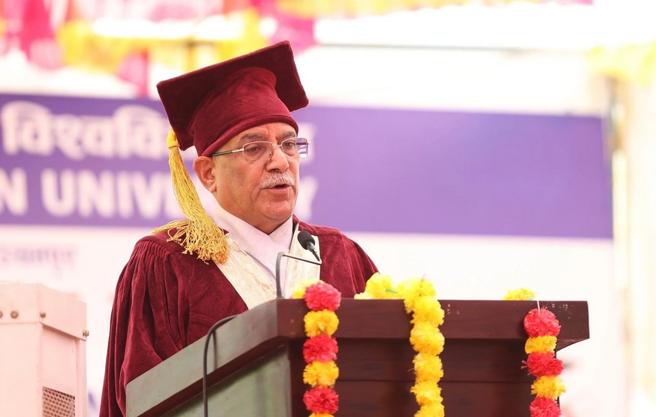 prachanda-at-sudurpaschim-university-convocation-program