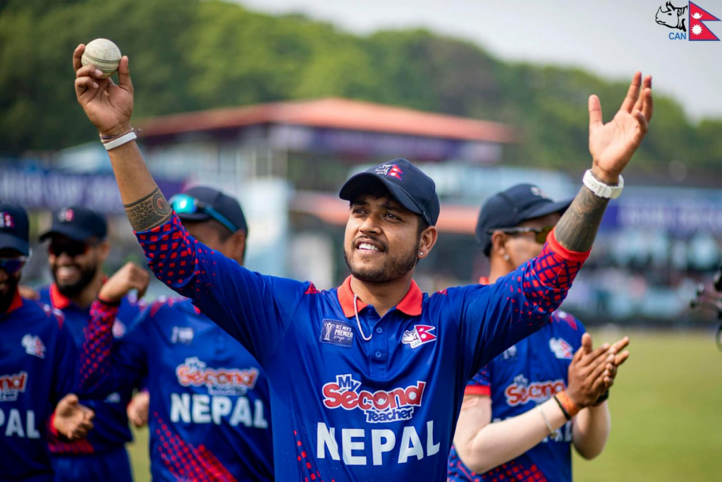 sandip-lamichhane-100-wicket