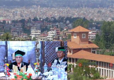 kp sharma oli tribhuwan university senate meeting