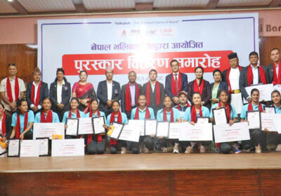 nepali woman vollyball team