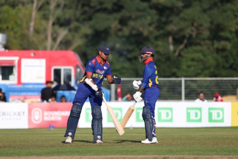 nepal canada cricket